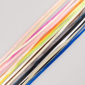 Glazed string with edge / Different shades