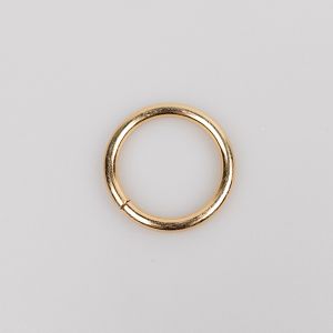 Round rings, 3.5/25 mm, Gold