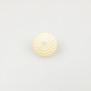 Shank button 15 mm / Beige