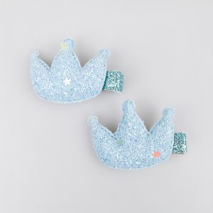 Hair clip / Crowns / Blue