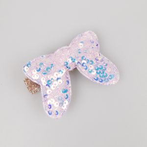 Hair clip / Bow / Light purple