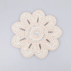 Sew-on motif 23 mm / Flower