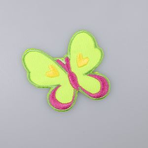 Iron-on motif / Neon butterfly