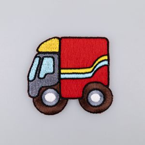 Iron-on motif / Truck 3 / Red