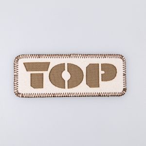 Iron-on motif / TOP emblem