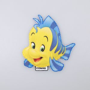 Iron-on motif / Little Mermaid / Flounder
