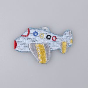 Iron-on motif / Blue plane