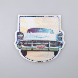 Iron-on motifs / Retro car