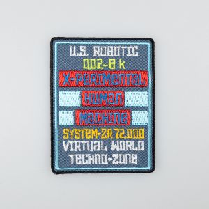 Iron-on motifs / Robotic emblem