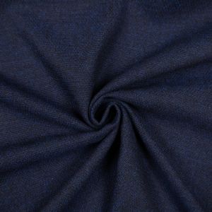 Wool Fabric Laura / Blue