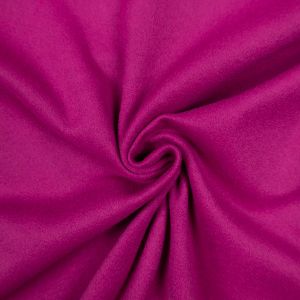 Wool coating Sandra with cashmere / Cerise