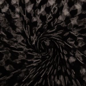 Stretch velvet / Black