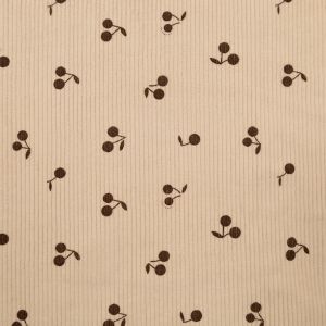 Needle cord fabric / Cream
