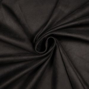 Suiting Fabric Double Side Suede / Black
