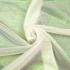 Cystal Organza fabric / White