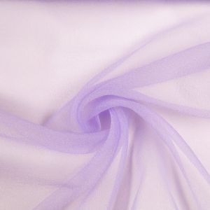 Seersucker Organza fabric / Lilac