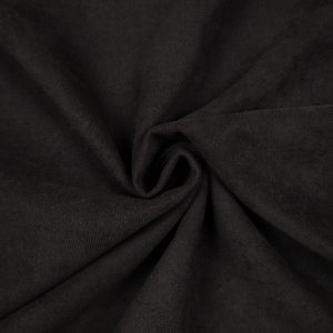 Velvety suit fabric / Black