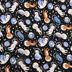 Printed jersey / D1 Cats in Space