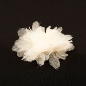 Sew on Rosette / Off white