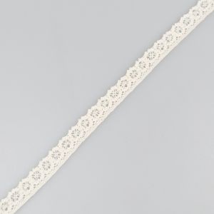 Cotton lace 10 mm / Cream