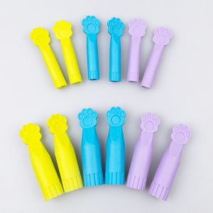 Abakhan Knitting Needle Protector, 2 pcs pack / Assorted Colors / Mixed Sizes