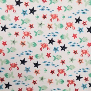 Printed jersey / D10 Fish