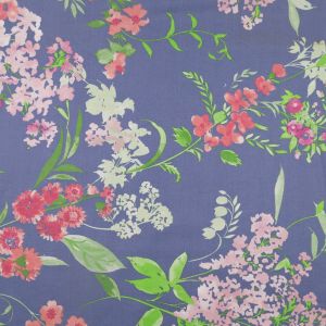 Cotton sheeting fabric Roma dream / 20-1436 Blue