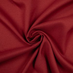 Crepe faux silk / D1 Red