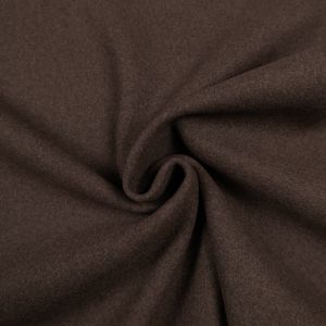 Wool coating Melton / D1 Brown