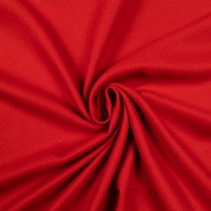 Crepe faux silk / D2 Red