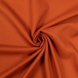 Crepe faux silk / D9 Orange