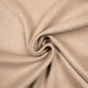 Wool coating Melton / D11 Light Grey