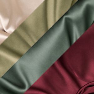 Natural silk fabric “Pure Stretch Silk” / Different shades