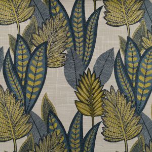 Curtaining fabric Dominica / Turquise