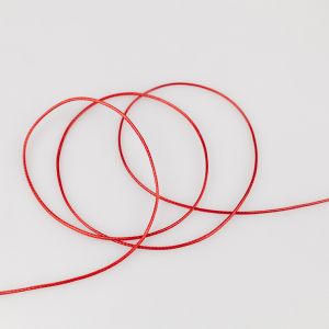 Braided and reinforced cord 1 mm / Red 148