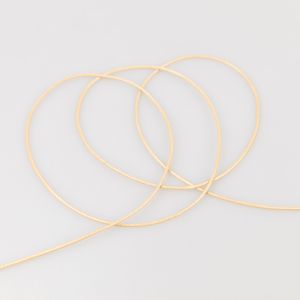 Braided and reinforced cord 1 mm / Beige 291