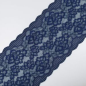 Stretch lace 160 mm / Navy