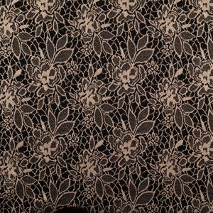 Lycra Punto Roma Jacquard Fiore / D2