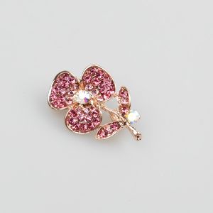 Brooch / Flower& shine / Pink
