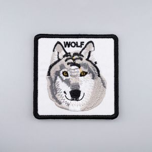 Iron on motif WOLF