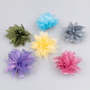 Artificial organza flower / Different shades