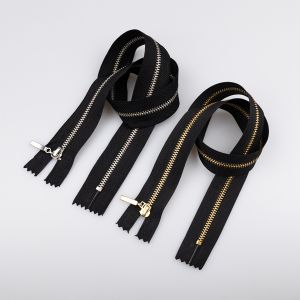 Metallic Zipper M3 closed-ended 50 cm / Different shades