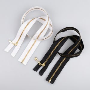 3 mm open-ended zipper 60 cm / Different shades