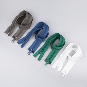 5 mm Zipper S5, 2 sliders 55 cm / Different shades
