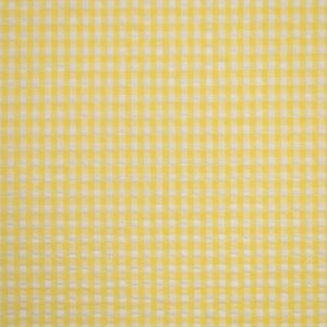 Plaid shirt fabric / Yellow