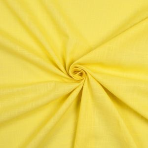 Solid-colored cotton fabric / Sunflower yellow