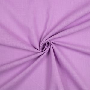 Solid-colored cotton fabric / Lilac