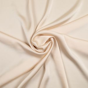 Luxury Satin Fabric / Cream