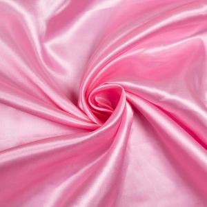 Budget Satin Fabric / Baby Pink