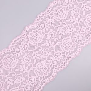 Stretch lace D5  / 15.5 cm Pink